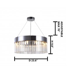  Chrome Chandelier (MU67CH) - Bethel International