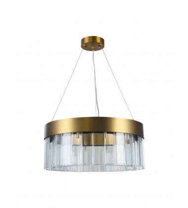 Gold Frame Chandelier (MU67) - Bethel International Gold Frame Chandelier (MU67) - Bethel International