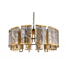  Brass Finish Chandelier (MU76) - Bethel International