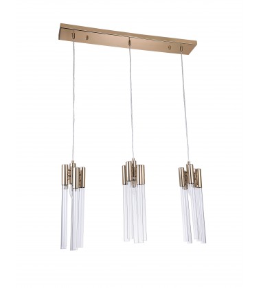  Gold Metal Frame Ceiling Fixture (MU79C31G) - Bethel International