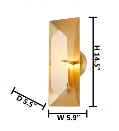  Wall Sconce (MU81W14CO) - Bethel International