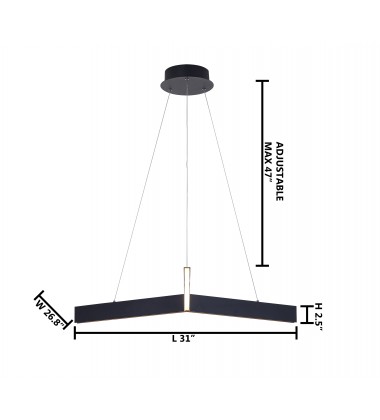 Indoor LED Lighting (MV03BLK) - Bethel International  Indoor LED Lighting (MV03BLK) - Bethel International