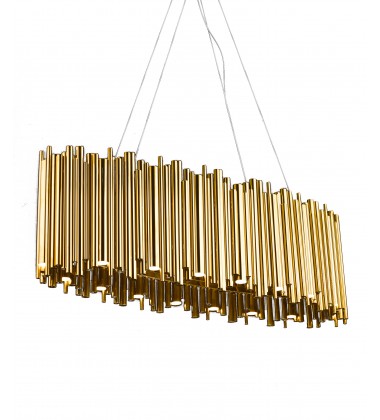  Gold Finish LED Lighting (NL35G-OV) - Bethel International
