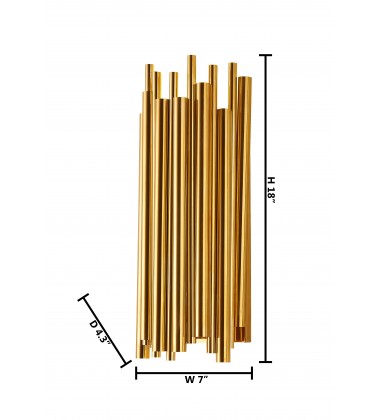  Wall Sconce (NL38GS-20) - Bethel International
