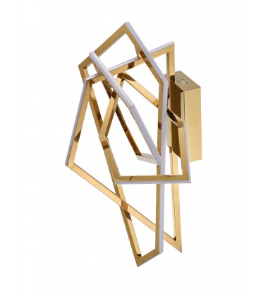  Stainless Steel Frame Wall Sconce (NL44G-W) - Bethel International