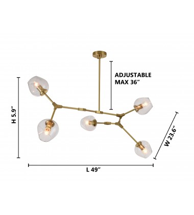  Brass Frame Ceiling Fixture (SH02C) - Bethel International