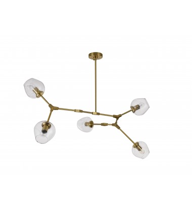  Brass Frame Ceiling Fixture (SH02C) - Bethel International