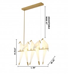  Gold carbon steel frame  LED Lighting (SR13) - Bethel International