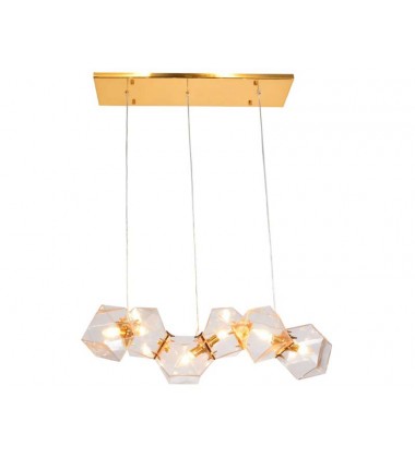 Gold Iron Frame Ceiling Fixture (SR17CL) - Bethel International Gold Iron Frame Ceiling Fixture (SR17CL) - Bethel International