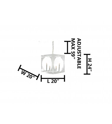  Indoor Ceiling Fixture (TD11CH) - Bethel International