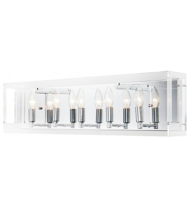  Chrome Finish Wall Sconce (TD17CH) - Bethel International