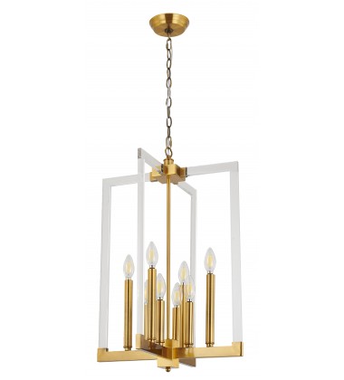  Bronzed Metal Frame  Ceiling Fixture (TD20BR) - Bethel International