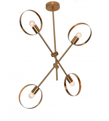  Brushed Bronze Ceiling Fixture (TR69C24BR) - Bethel International