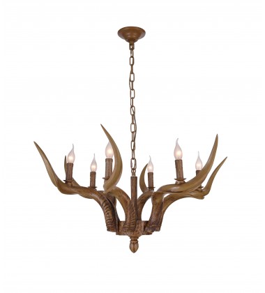  Natural Horn Antler Lighting (YA26C35BR) - Bethel International