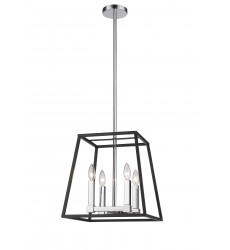  Black Finish Ceiling Fixture (YS5212-4P) - Bethel International