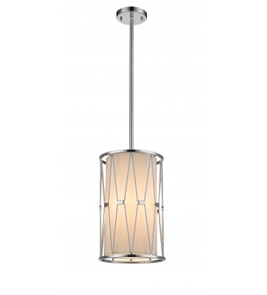  Shiny Nickel Finish Ceiling Fixture (YS6216-1P) - Bethel International