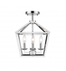  Shiny Nickel Finish Ceiling Fixture (YS6217-4SF) - Bethel International