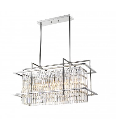  Chrome Frame Ceiling Fixture (YS6776-5P) - Bethel International