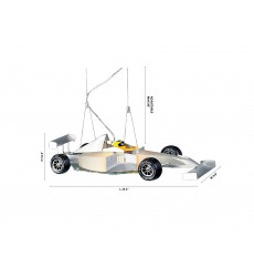  Silver Finish Childrens Lighting (ZA01) - Bethel International