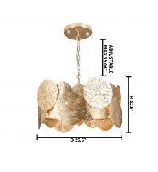  Copper Ceiling Fixture (ZL25C25CO) - Bethel International