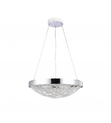  Chrome Chandelier (ZL26C25CH) - Bethel International