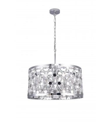  Chrome Chandelier (ZL33C22CH) - Bethel International
