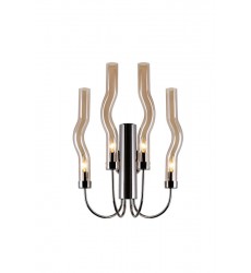  4 Light Sconce with Polished Nickel Finish (1203W15-4-613) - CWI Lighting