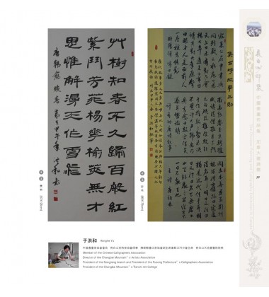 Chinese Calligraphy - Honghe Yu