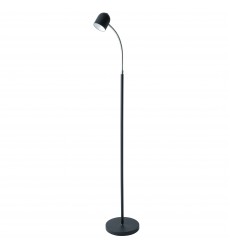  5W Floor Lamp, Satin Black Finish-(123LEDF-BK)-Dainolite