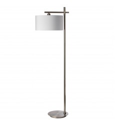  1LT Floor Lamp, Satin Chrome Finish-(131F-SC)-Dainolite