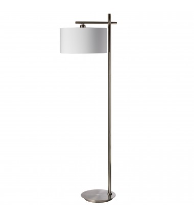  1LT Floor Lamp, Satin Chrome Finish-(131F-SC)-Dainolite