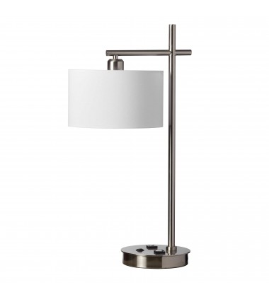  1LT Incandescent Table Lamp w/USB Port, SC-(131T-SC)-Dainolite