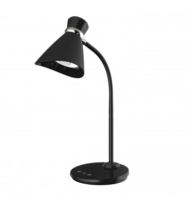  6W Desk Lamp, Black Finish-(132LEDT-BK)-Dainolite