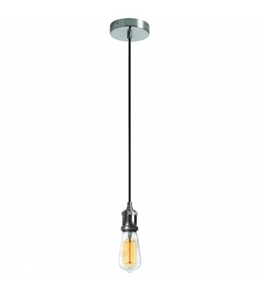  1LT Pendant, Satin Chrome Finish-(409-42P-SC)-Dainolite