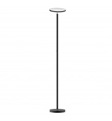  Torchier Floor Lamp, Sandy Black Finish-(701LEDF-SB)-Dainolite