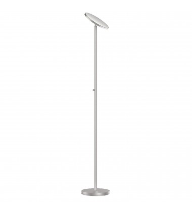  Torchier Floor Lamp, Satin Nickel Finish-(701LEDF-SN)-Dainolite