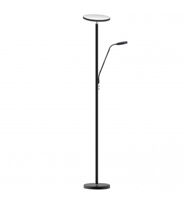  Mother & Son Floor Lamp, Sandy Black Finish-(801LEDF-SB)-Dainolite
