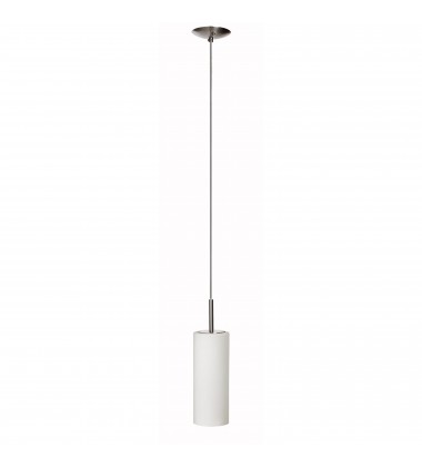  1LT Wh Glass Pendant-(83202-SC-WH)-Dainolite