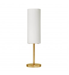  1LT Incandescent Table Lamp, AGB w/ WH Glass-(83205-AGB-WH)-Dainolite