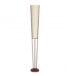  2LT Emotions Floor Lamp Flax Shd-(83323F-OBB)-Dainolite