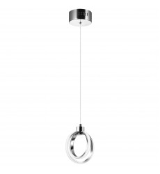  14W Pendant Polished Chrome Finish-(9228-614LEDP-PC)-Dainolite