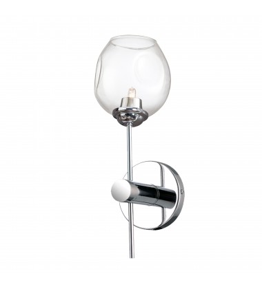  1LT Wall Sconce, PC Finish w/ Clear Glass-(ABI-141W-PC)-Dainolite