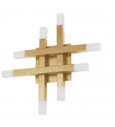  24W Wall Sconce, AGB w/ Frosted Acrylic Diff-(ACS-1432W-AGB-FR)-Dainolite