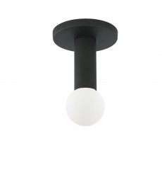 1LT Incandescent Flush Mount, MB-(ADS-41FH-MB)-Dainolite  1LT Incandescent Flush Mount, MB-(ADS-41FH-MB)-Dainolite