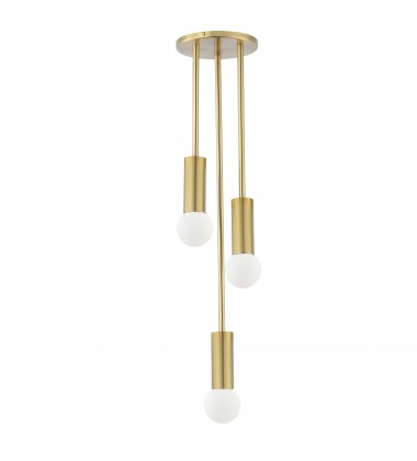  3LT Incandescent Pendant, AGB-(ADS-63P-AGB)-Dainolite