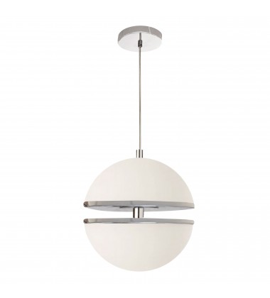 30W Pendant, PC w/ WH Glass-(AMC-1330LEDP-PC)-Dainolite  30W Pendant, PC w/ WH Glass-(AMC-1330LEDP-PC)-Dainolite