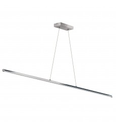  30W Horiz Pendant PC w/ WH Acrylic Diffuser-(ARY-4830LEDHP-PC)-Dainolite