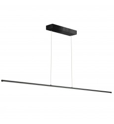  56W Horiz Pendant MB w/ WH Acrylic Diffuser-(ARY-7256LEDHP-MB)-Dainolite