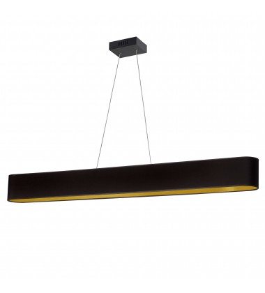  30W Horiz Pendant, BLK/GLD shade, MB-(AUB-R5030HP-MB-698)-Dainolite