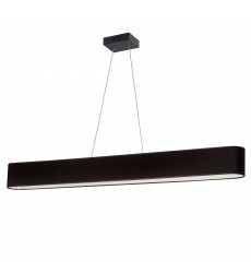  30W Horiz Pendant, Jtone BLK shade, MB-(AUB-R5030HP-MB-797)-Dainolite